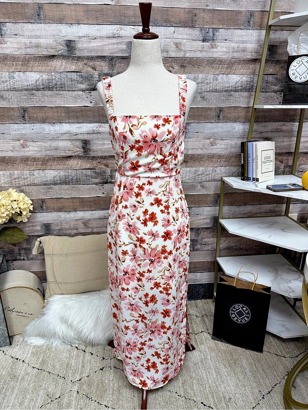 Petal & Pup NWT white floral maxi dress 4